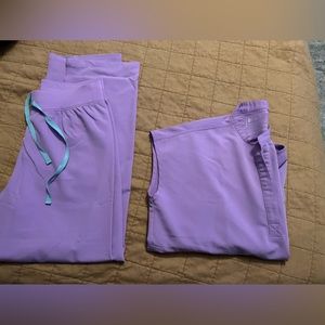 Figs Lilac Dawn scrub set